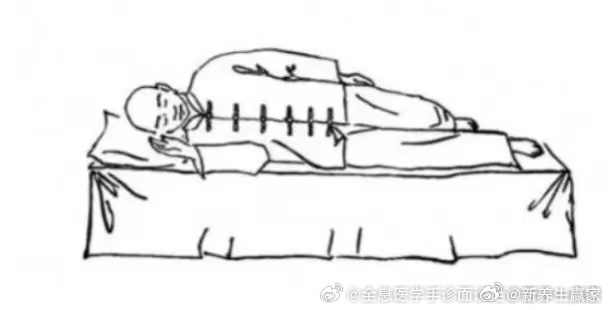 中医养生，侧卧姿势的益处与实践